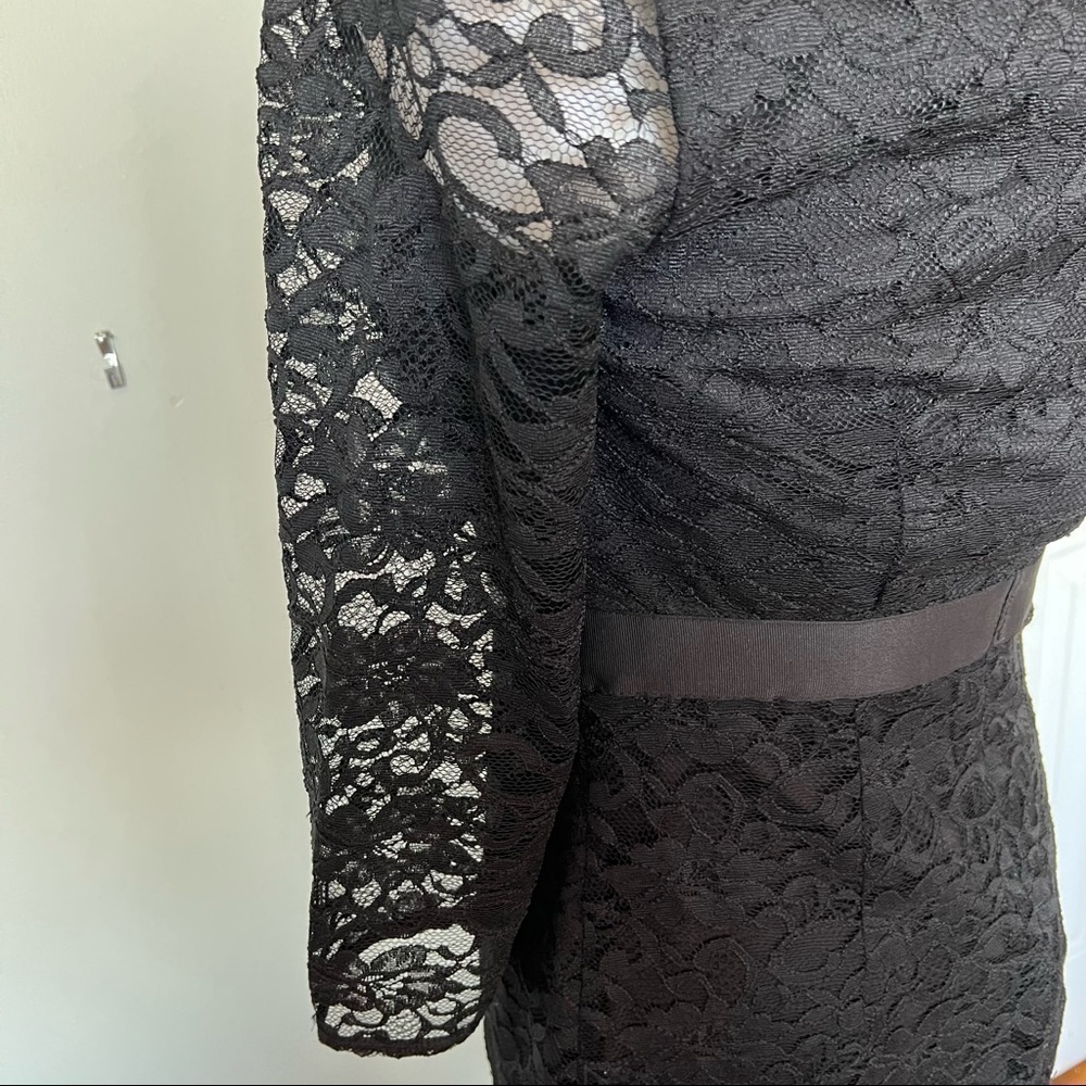 The Limited Lace Sheath Black Dress in Size 4 - Picture 11 of 13